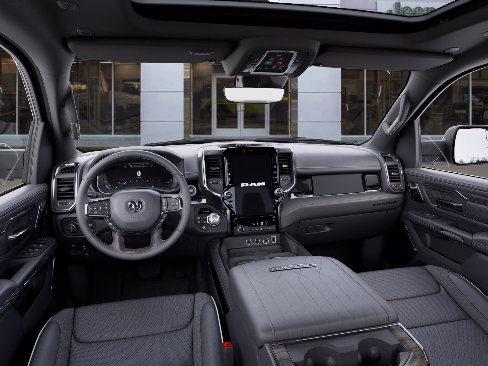 2026 Diamond Black Crystal Pearlcoat Ram 1500 Limited 4X4 Truck
