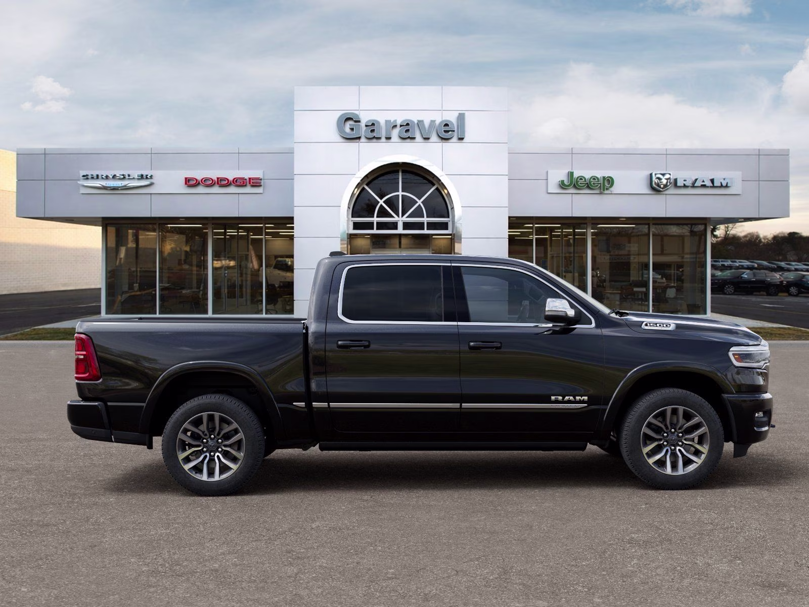2026 Diamond Black Crystal Pearlcoat Ram 1500 Limited 4X4 Truck