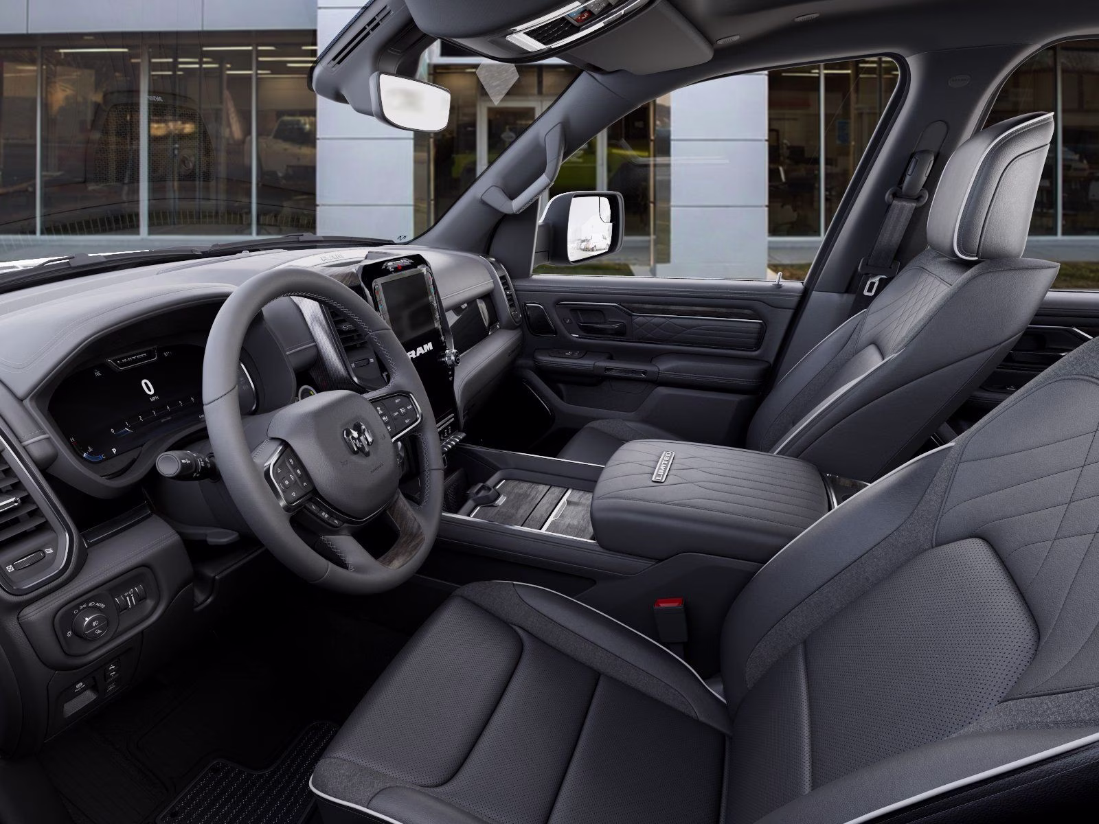 2026 Diamond Black Crystal Pearlcoat Ram 1500 Limited 4X4 Truck