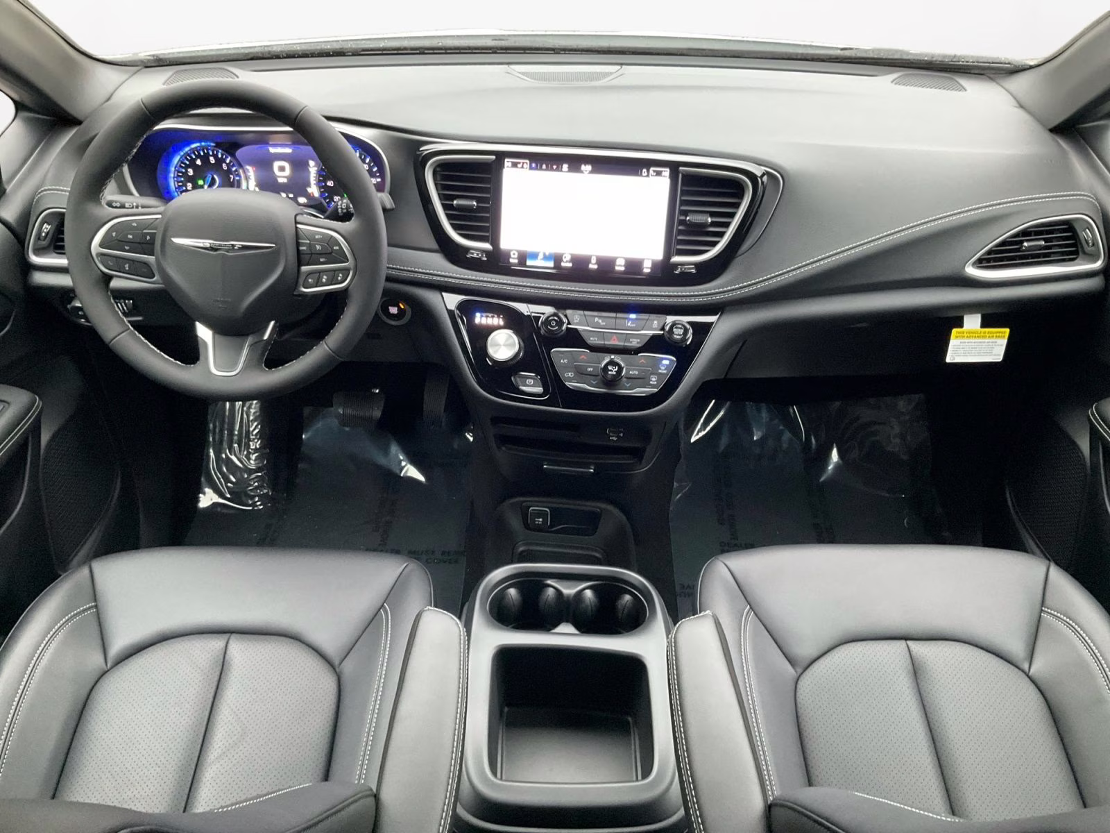 2026 Bright White Clearcoat Chrysler Pacifica Select AWD Van