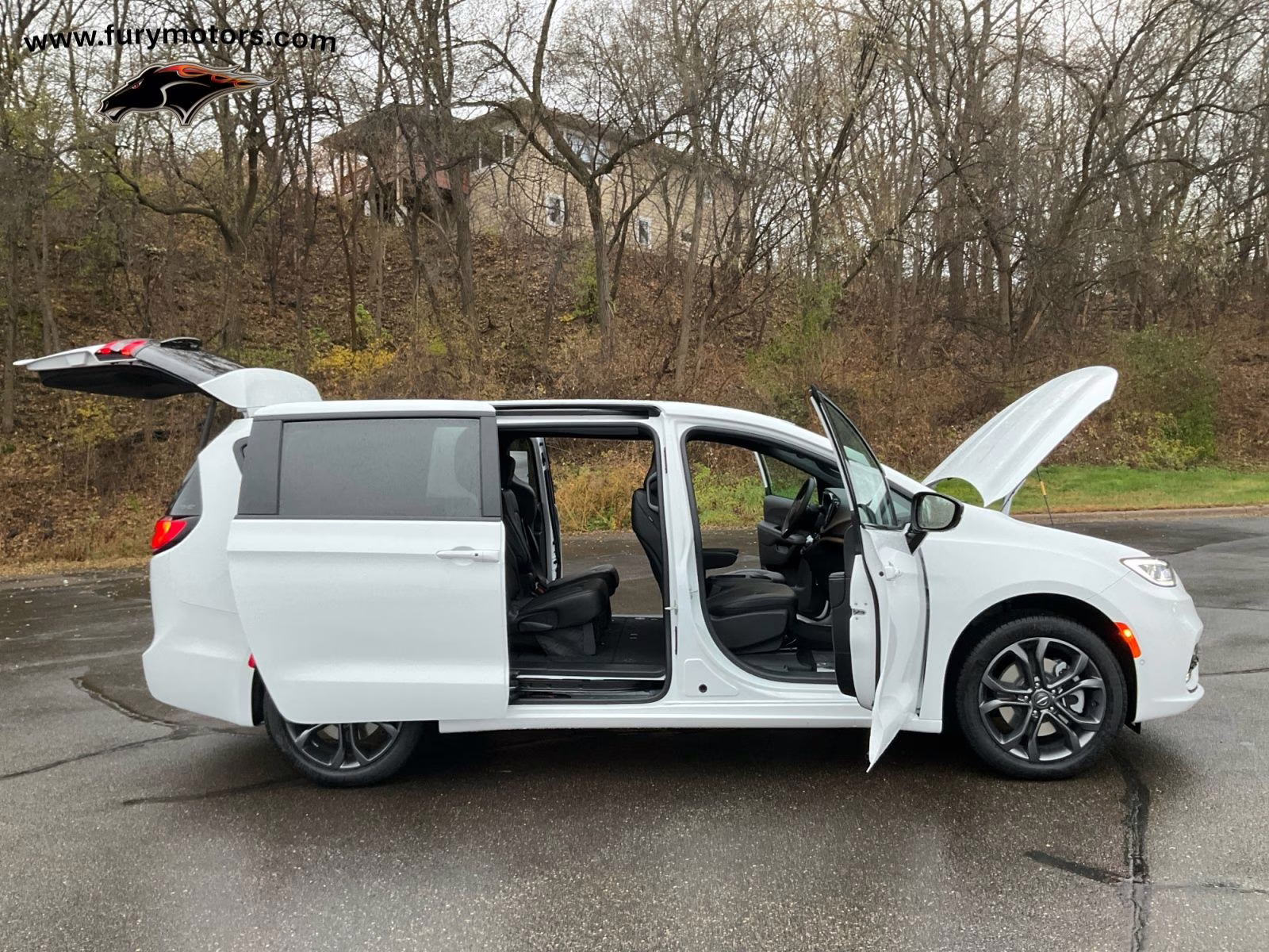2026 Bright White Clearcoat Chrysler Pacifica Select AWD Van