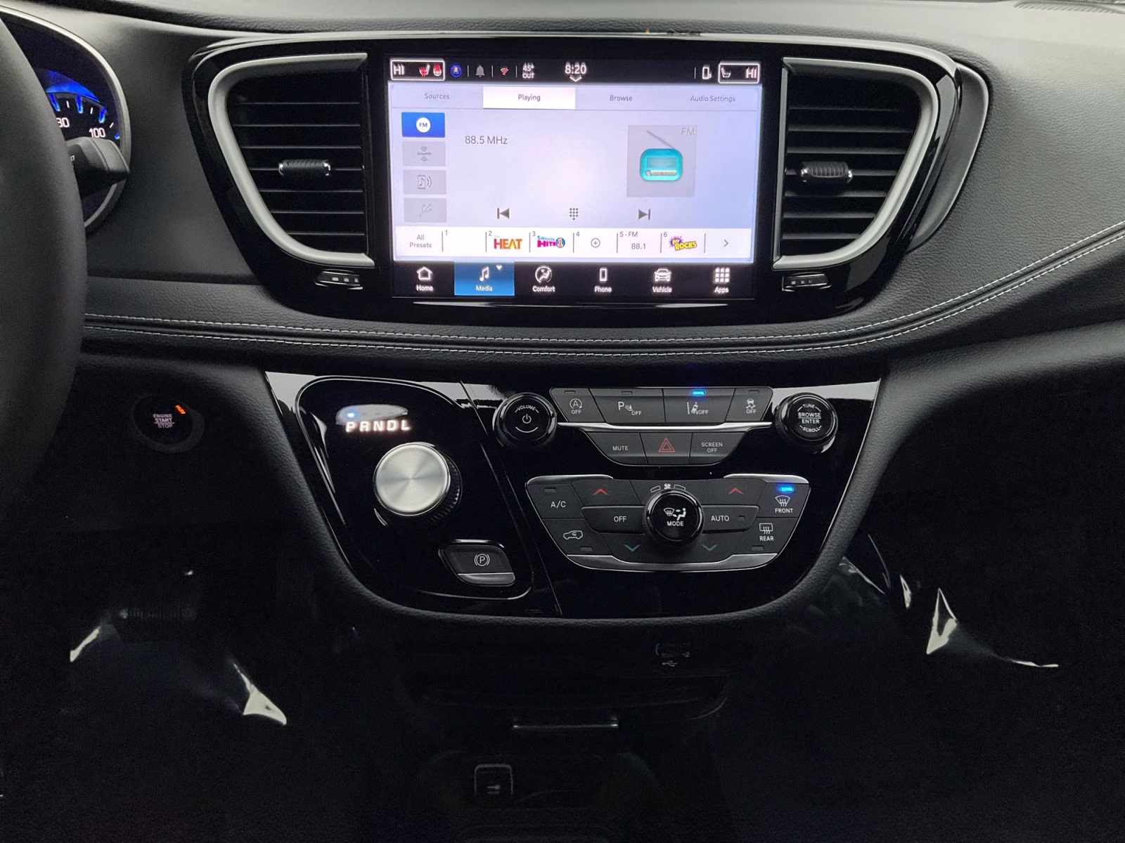 2026 Bright White Clearcoat Chrysler Pacifica Select AWD Van