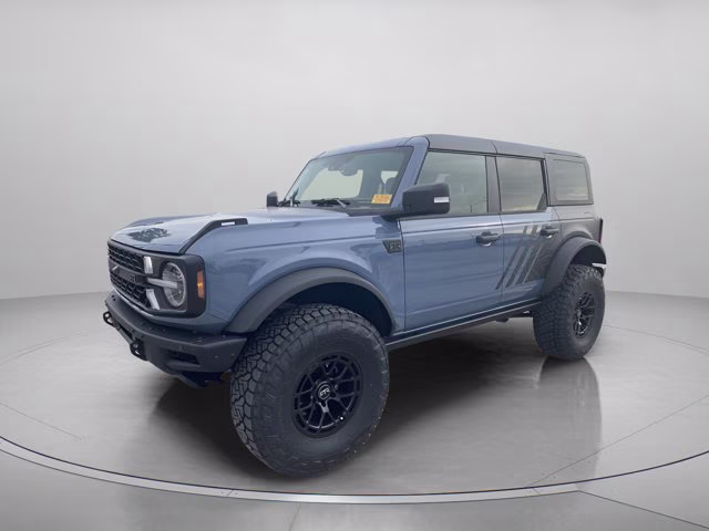 2025 Azure Gray Metallic Tri-Coat Ford Bronco Badlands 4X4 Convertible