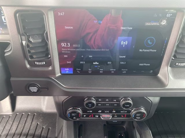 2025 Azure Gray Metallic Tri-Coat Ford Bronco Badlands 4X4 Convertible