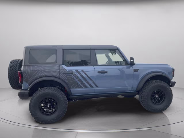 2025 Azure Gray Metallic Tri-Coat Ford Bronco Badlands 4X4 Convertible