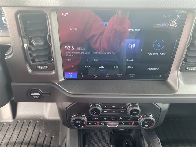 2025 Azure Gray Metallic Tri-Coat Ford Bronco Badlands 4X4 Convertible