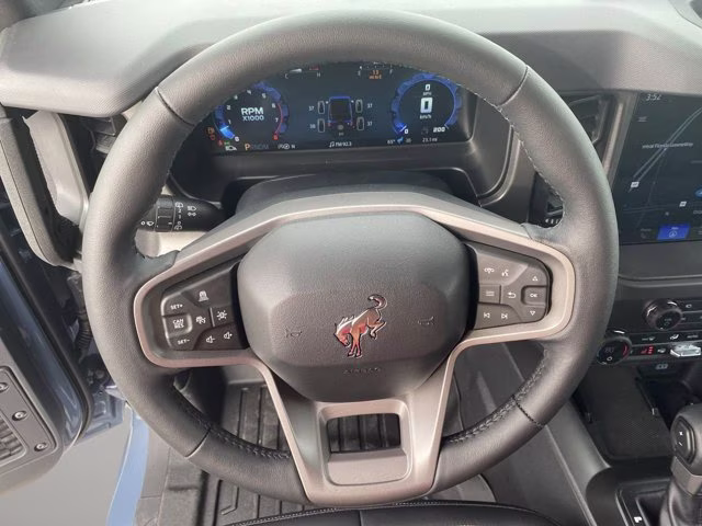 2025 Azure Gray Metallic Tri-Coat Ford Bronco Badlands 4X4 Convertible