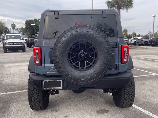 2025 Azure Gray Metallic Tri-Coat Ford Bronco Badlands 4X4 Convertible