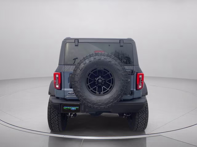 2025 Azure Gray Metallic Tri-Coat Ford Bronco Badlands 4X4 Convertible