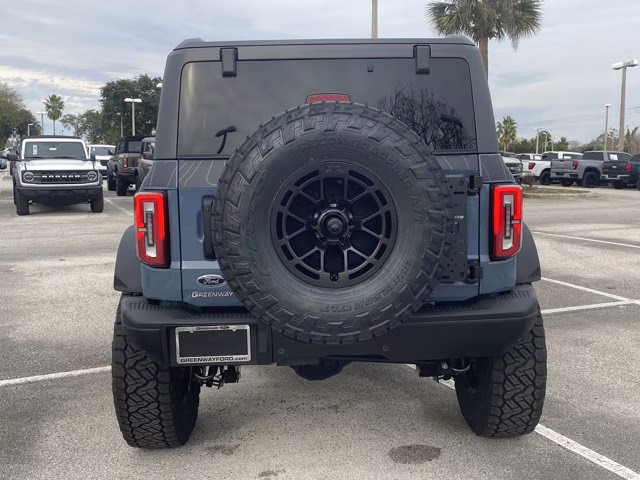 2025 Azure Gray Metallic Tri-Coat Ford Bronco Badlands 4X4 Convertible