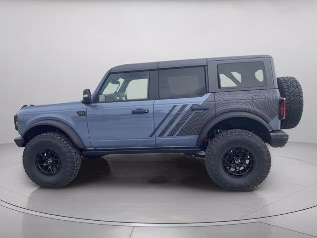 2025 Azure Gray Metallic Tri-Coat Ford Bronco Badlands 4X4 Convertible