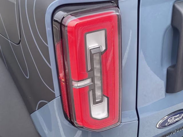 2025 Azure Gray Metallic Tri-Coat Ford Bronco Badlands 4X4 Convertible