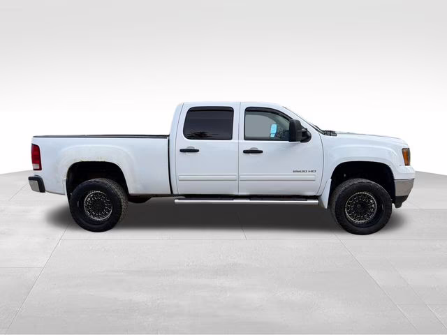 2014 Summit White GMC Sierra 2500HD SLE Duramax 4X4 Truck