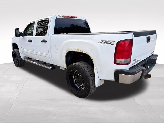 2014 Summit White GMC Sierra 2500HD SLE Duramax 4X4 Truck