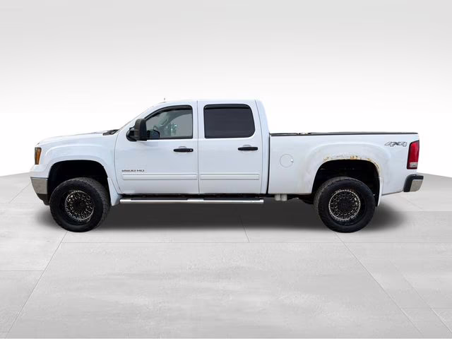 2014 Summit White GMC Sierra 2500HD SLE Duramax 4X4 Truck
