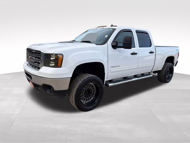 2014 Summit White GMC Sierra 2500HD SLE Duramax 4X4 Truck