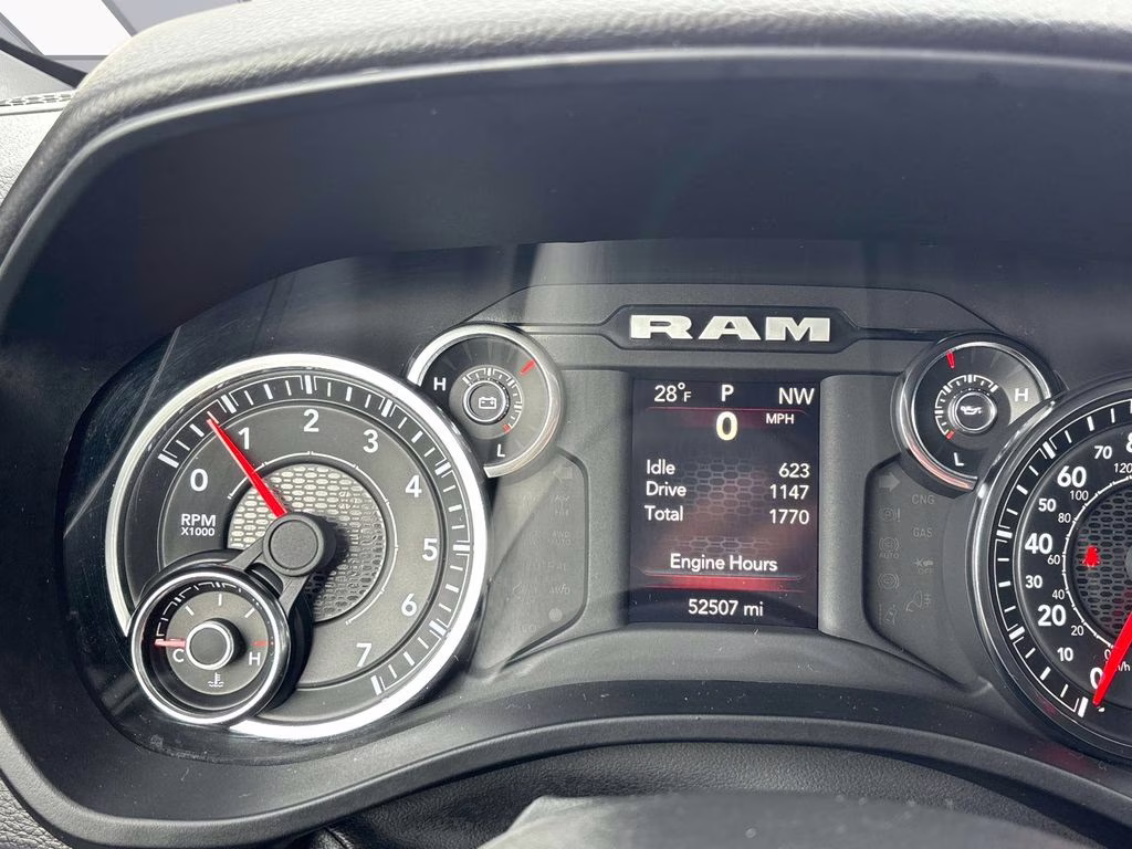 2023 Bright White Clearcoat Ram 1500 Big Horn/Lone Star 4X4 Truck