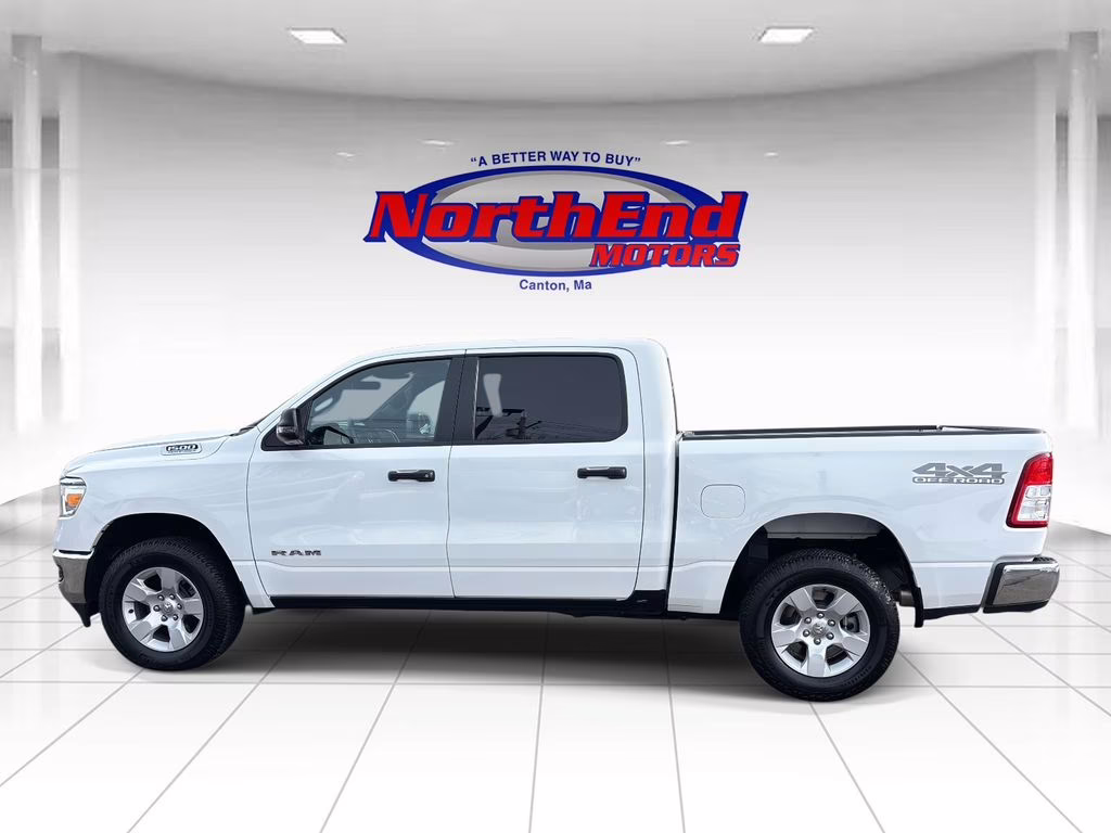 2023 Bright White Clearcoat Ram 1500 Big Horn/Lone Star 4X4 Truck