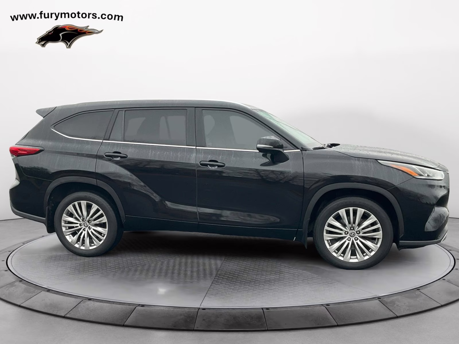 2023 Black Toyota Highlander Platinum AWD SUV