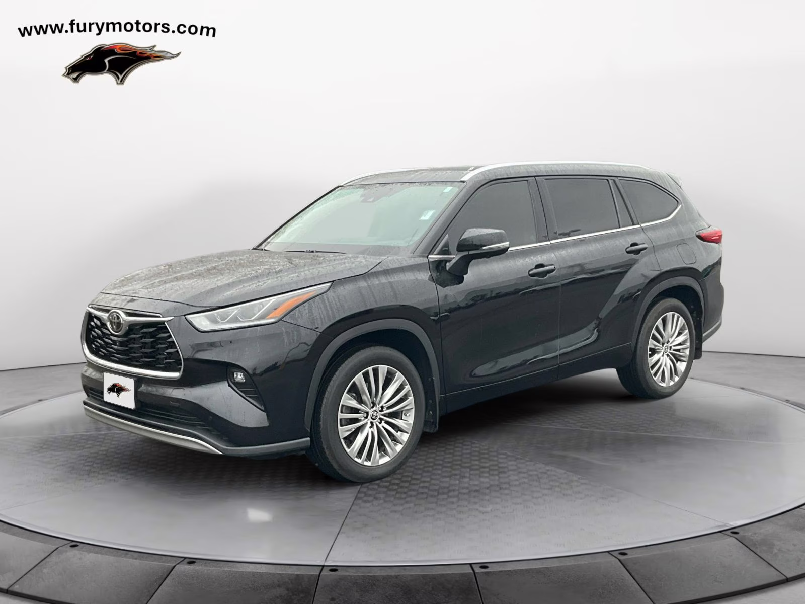 2023 Black Toyota Highlander Platinum AWD SUV