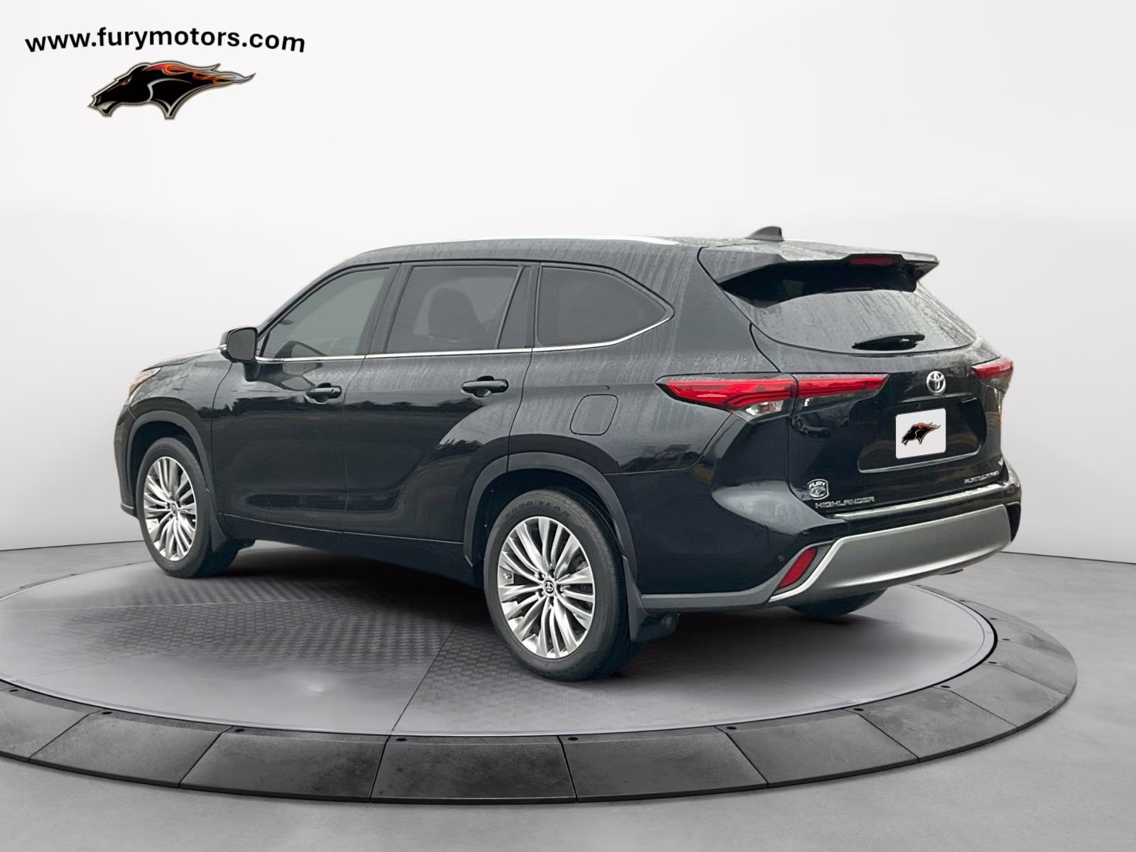 2023 Black Toyota Highlander Platinum AWD SUV
