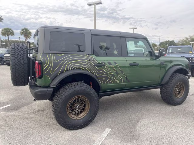 2025 Eruption Green Metallic Ford Bronco Badlands 4X4 Convertible