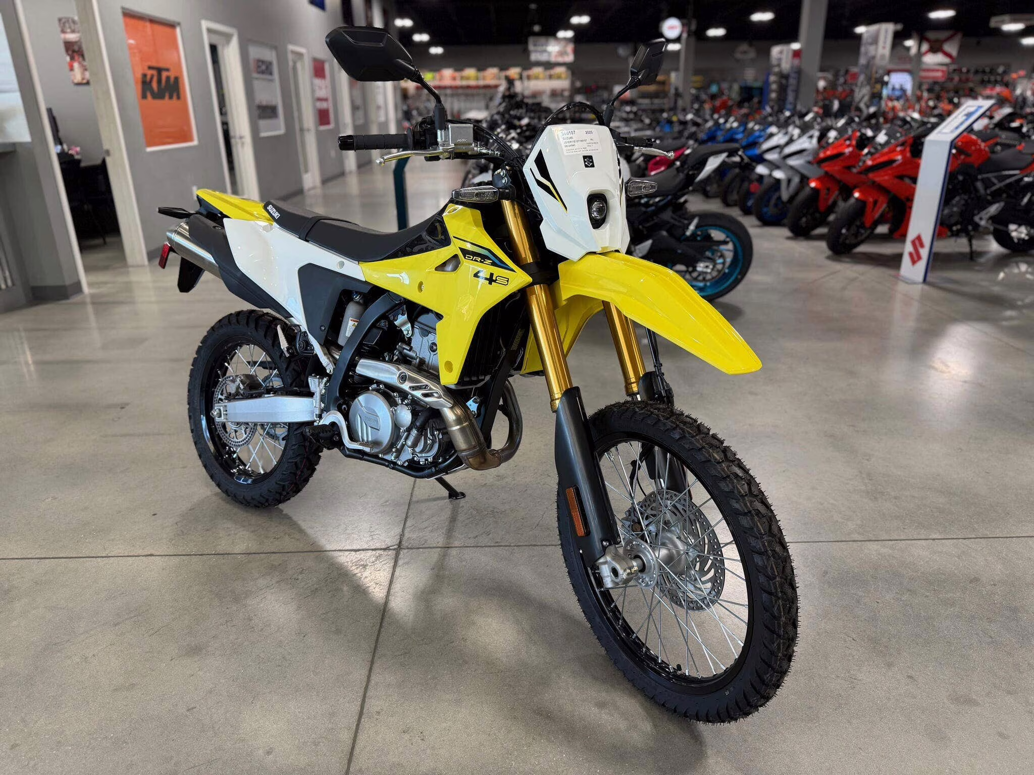 2025 Suzuki DR-Z 4S Motorcycle