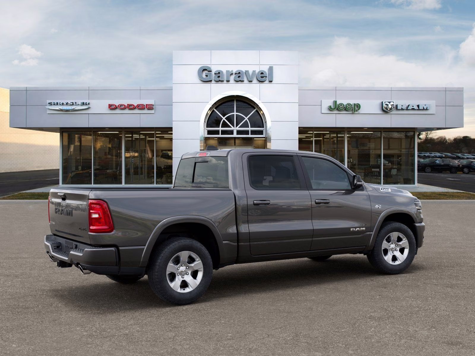 2026 Granite Crystal Metallic Clearcoat Ram 1500 Big Horn/Lone Star 4X4 Truck