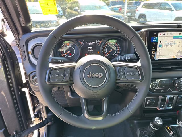 2026 Granite Crystal Metallic Clearcoat Jeep Wrangler Sport S 4X4 Convertible