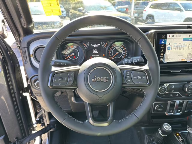2026 Granite Crystal Metallic Clearcoat Jeep Wrangler Sport S 4X4 Convertible