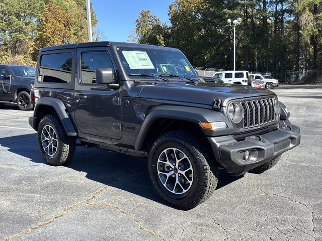 2026 Granite Crystal Metallic Clearcoat Jeep Wrangler Sport S 4X4 Convertible