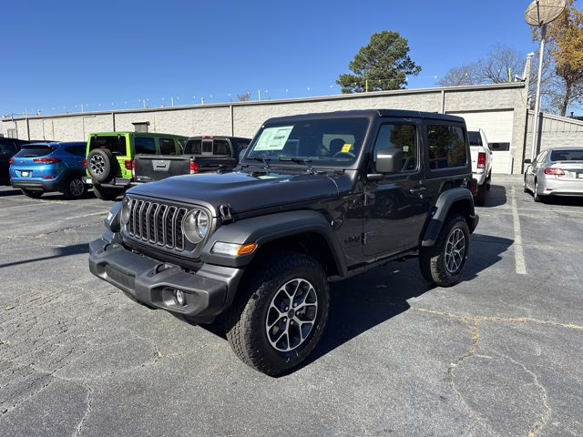 2026 Granite Crystal Metallic Clearcoat Jeep Wrangler Sport S 4X4 Convertible