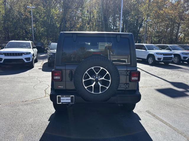 2026 Granite Crystal Metallic Clearcoat Jeep Wrangler Sport S 4X4 Convertible