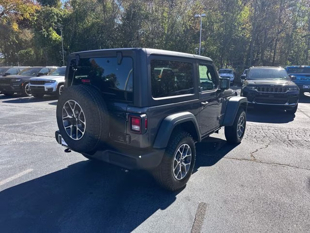 2026 Granite Crystal Metallic Clearcoat Jeep Wrangler Sport S 4X4 Convertible