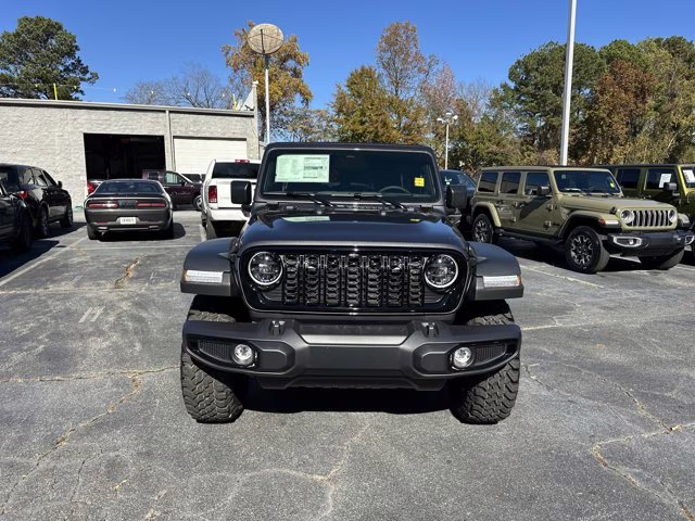 2026 Granite Crystal Metallic Clearcoat Jeep Wrangler Willys 4X4 Convertible