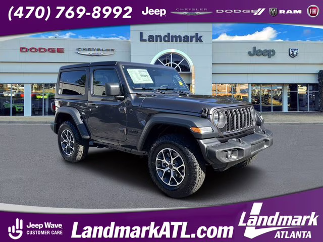 2026 Granite Crystal Metallic Clearcoat Jeep Wrangler Sport S 4X4 Convertible