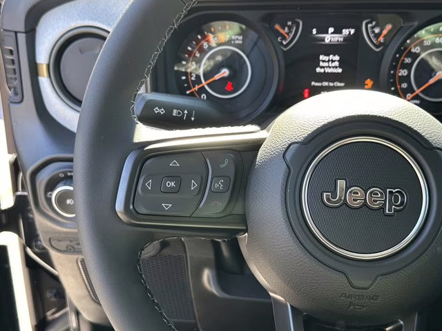 2026 Granite Crystal Metallic Clearcoat Jeep Wrangler Sport S 4X4 Convertible