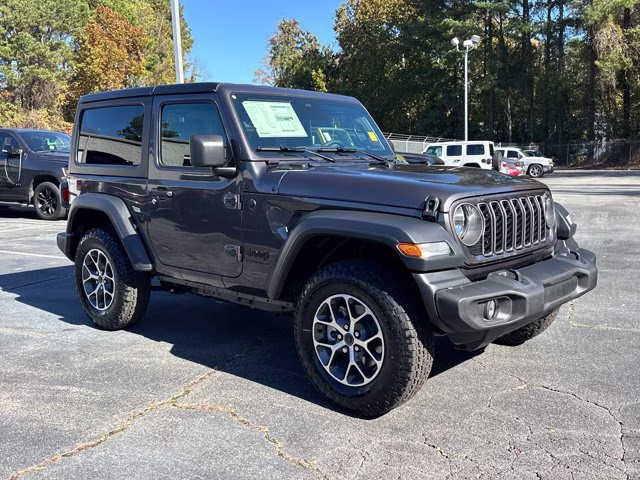 2026 Granite Crystal Metallic Clearcoat Jeep Wrangler Sport S 4X4 Convertible