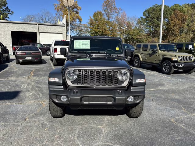 2026 Granite Crystal Metallic Clearcoat Jeep Wrangler Sport S 4X4 Convertible