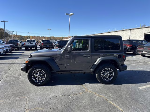 2026 Granite Crystal Metallic Clearcoat Jeep Wrangler Sport S 4X4 Convertible