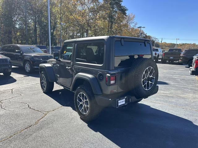 2026 Granite Crystal Metallic Clearcoat Jeep Wrangler Sport S 4X4 Convertible