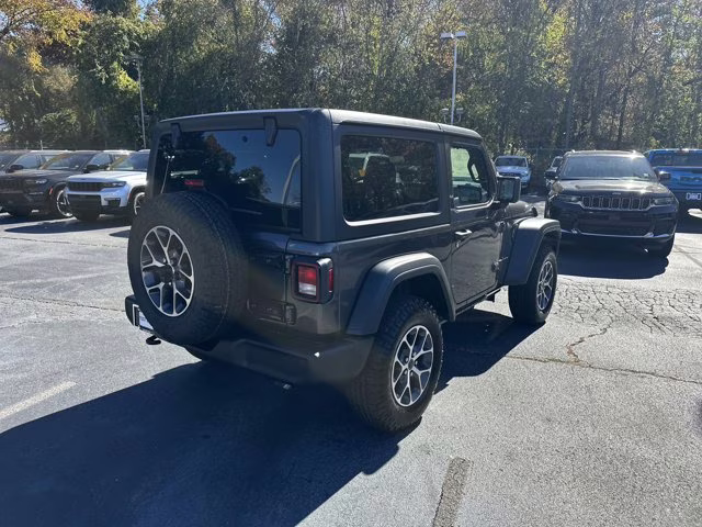 2026 Granite Crystal Metallic Clearcoat Jeep Wrangler Sport S 4X4 Convertible