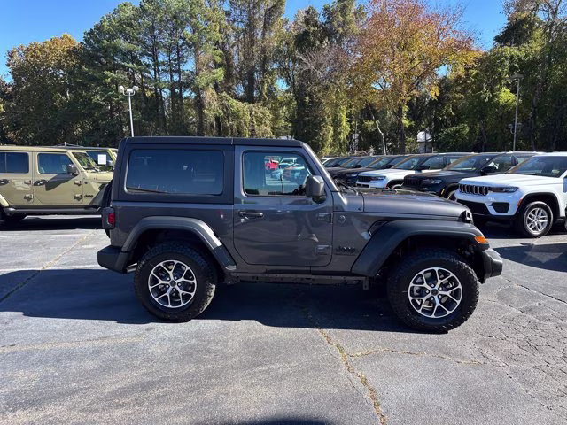 2026 Granite Crystal Metallic Clearcoat Jeep Wrangler Sport S 4X4 Convertible