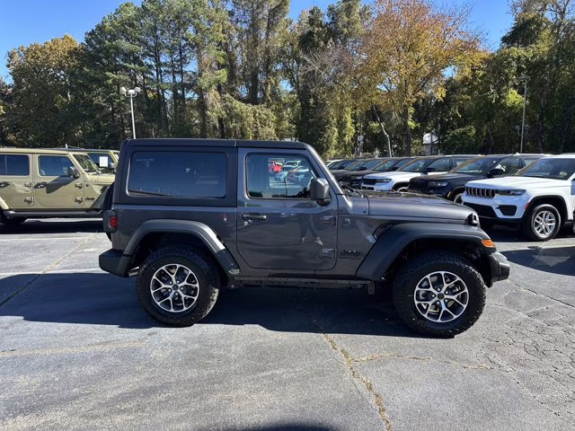 2026 Granite Crystal Metallic Clearcoat Jeep Wrangler Sport S 4X4 Convertible