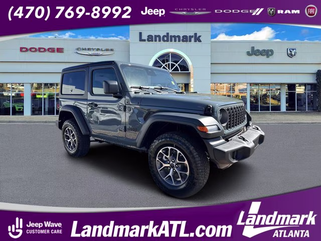 2026 Anvil Clear Coat Jeep Wrangler Sport S 4X4 Convertible