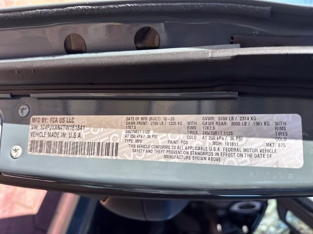 2026 Anvil Clear Coat Jeep Wrangler Sport S 4X4 Convertible