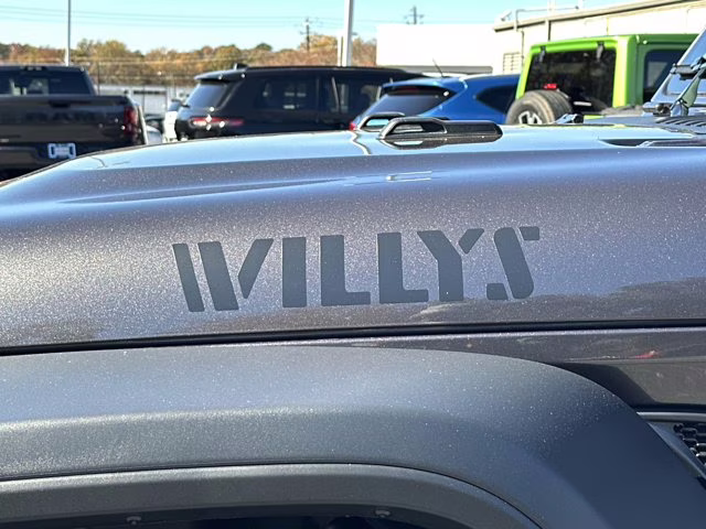 2026 Granite Crystal Metallic Clearcoat Jeep Wrangler Willys 4X4 Convertible