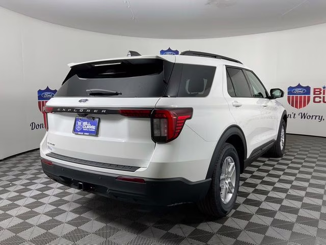 2026 White Metallic Ford Explorer Active RWD SUV