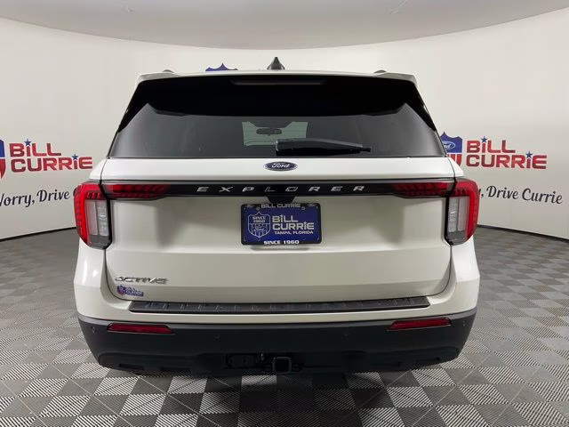 2026 White Metallic Ford Explorer Active RWD SUV