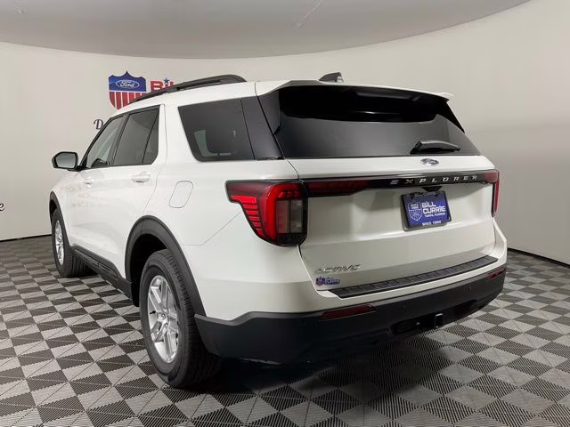 2026 White Metallic Ford Explorer Active RWD SUV